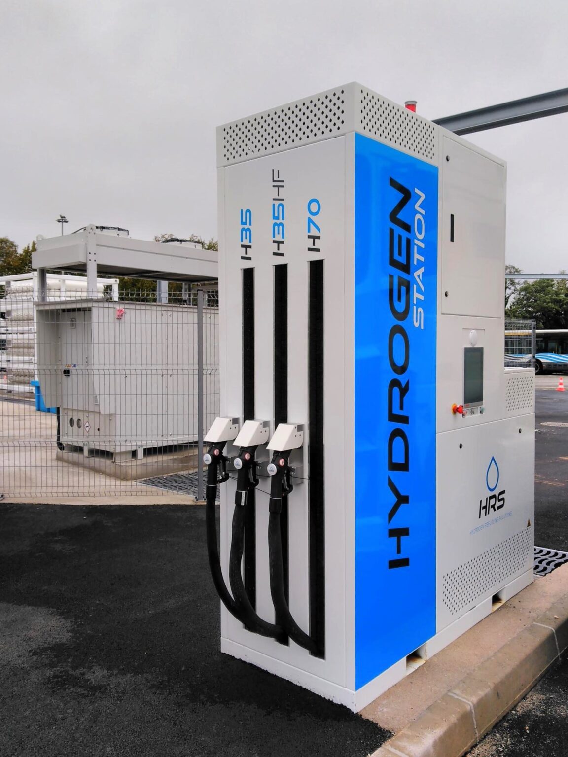 Hydrogen fueling stations French made - HRS Station H2 Hygo Lorient 1152x1536 