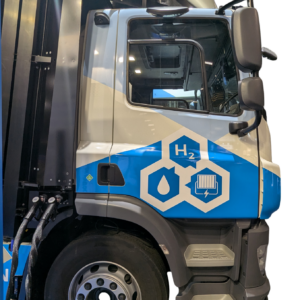 MFT - ravitaillement camion hydrogène grâce à 2 buses