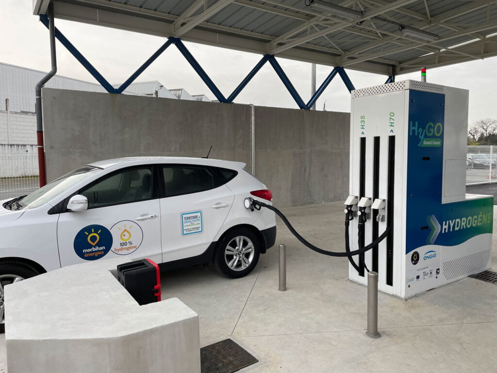 Hydrogen refueling station at an industrial site in Vannes