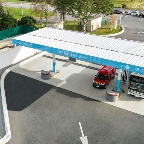 Station hydrogène vert France La Roche sur Yon