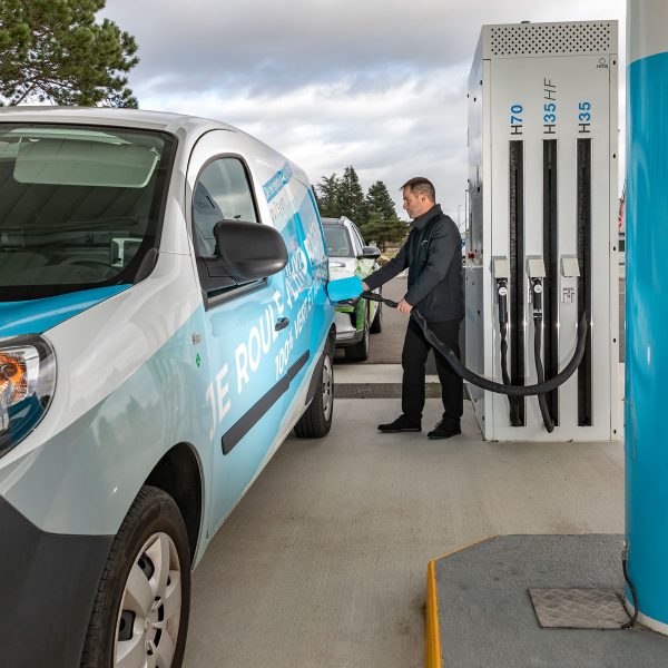 Station hydrogène vert France La Roche sur Yon