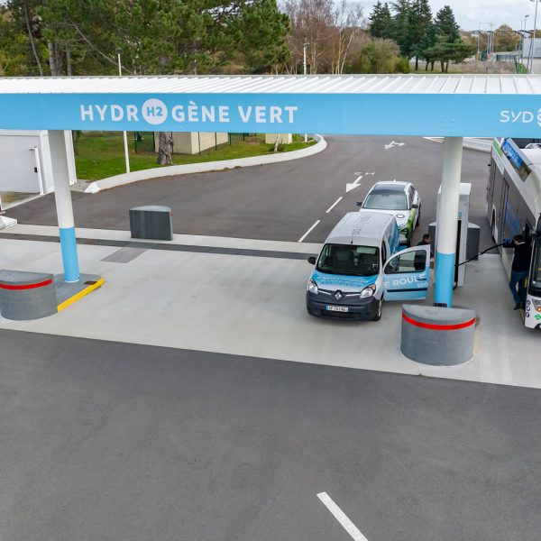 Station hydrogène vert France La Roche sur Yon