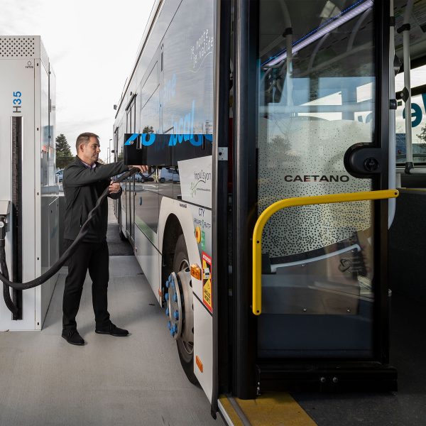 Station hydrogène vert France La Roche sur Yon