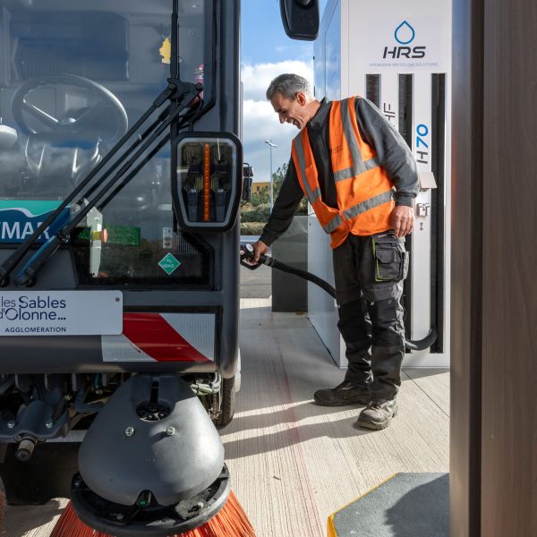 Station hydrogène vert France Les Sables d'Olonne