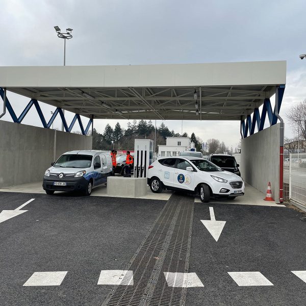 Station de ravitaillement hydrogène sur un site industriel à Vannes