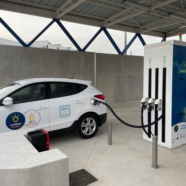 Station de ravitaillement hydrogène sur un site industriel à Vannes