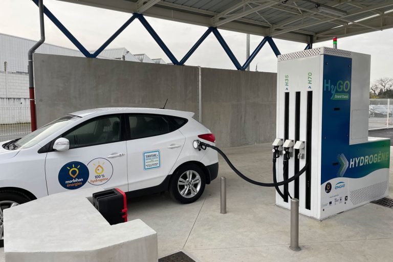 Station de ravitaillement hydrogène sur un site industriel à Vannes